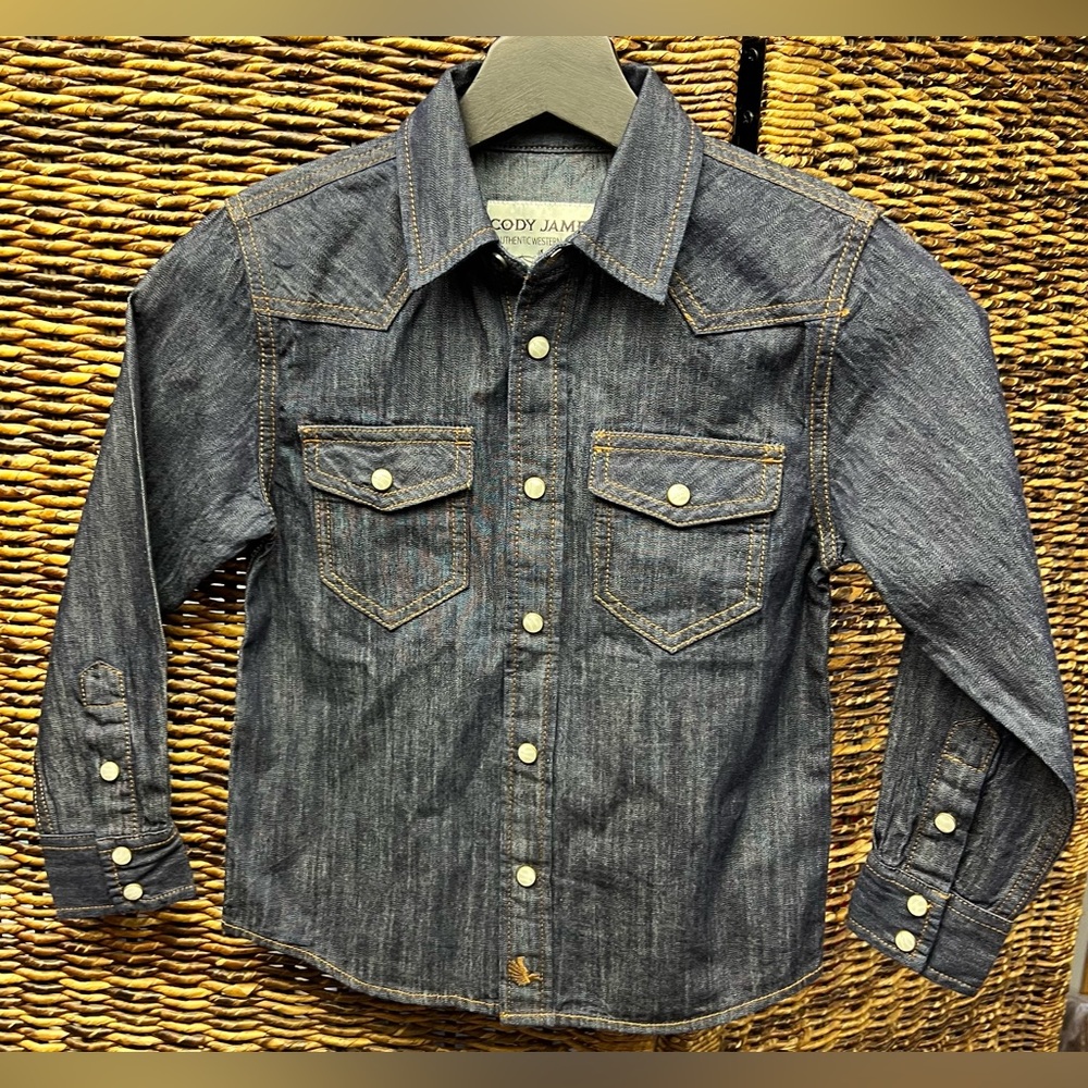 Cody James - Kids‎ Button up shirt with pearlized buttons-4T
